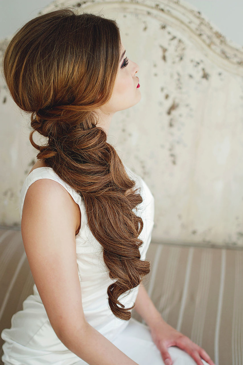 Ponytail Wedding Hairstyles