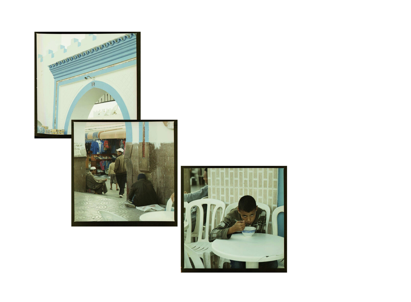 Morocсo. Tiznit. A boy near the market. Color negative. 2011