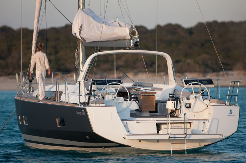 Парусная яхта Beneteau Oceanis 55 — расширение круизной серии