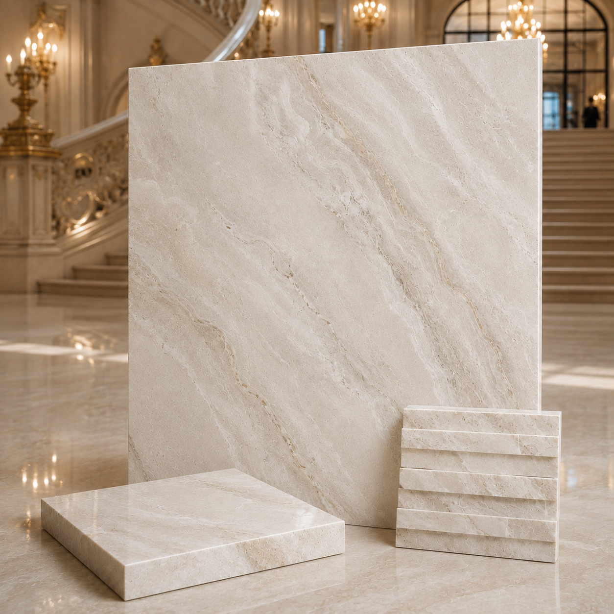 Stone material detail