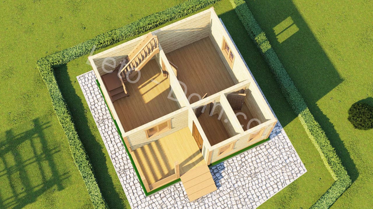 дом из бруса