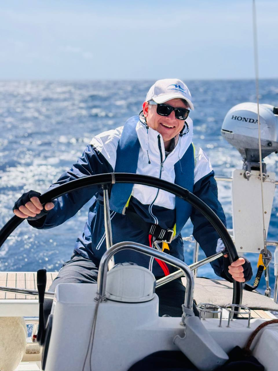 Сергей Богданов на Venture Regatta