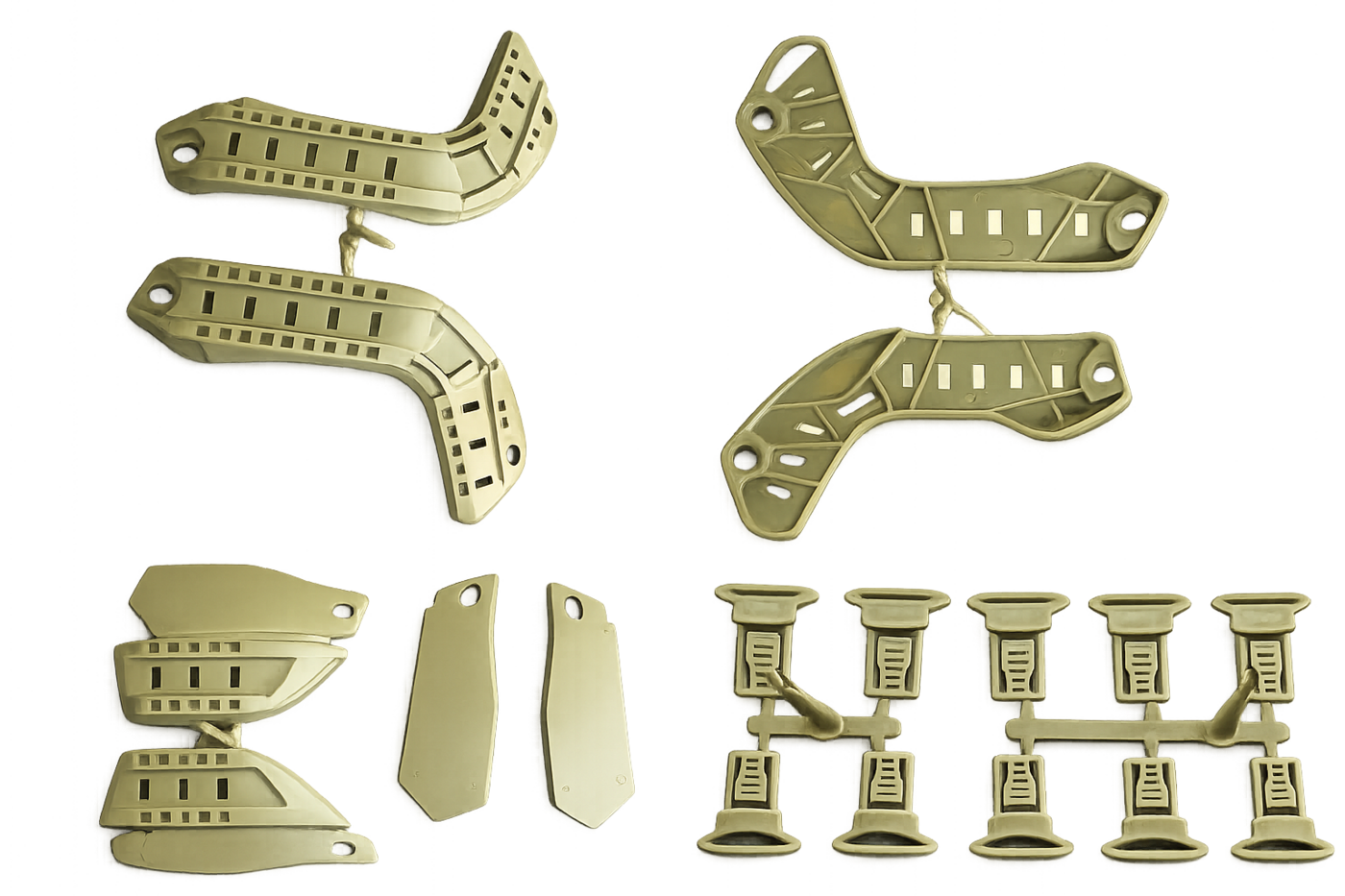 Рейлы для тактических касок