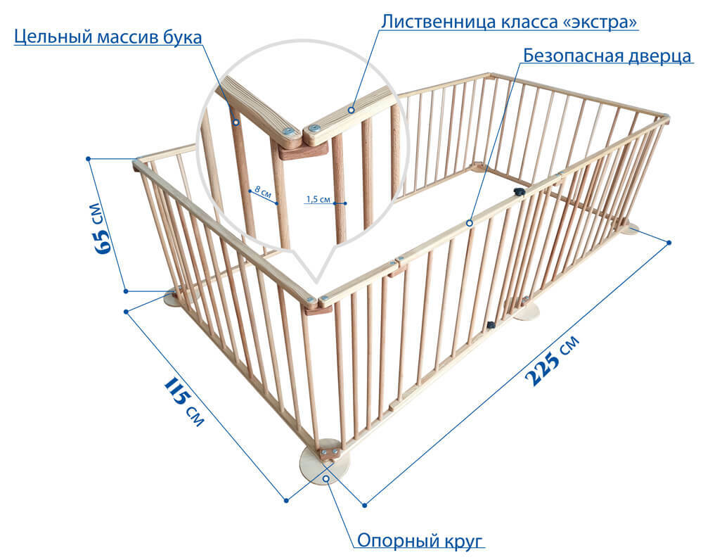 Фото манежа для ребенка