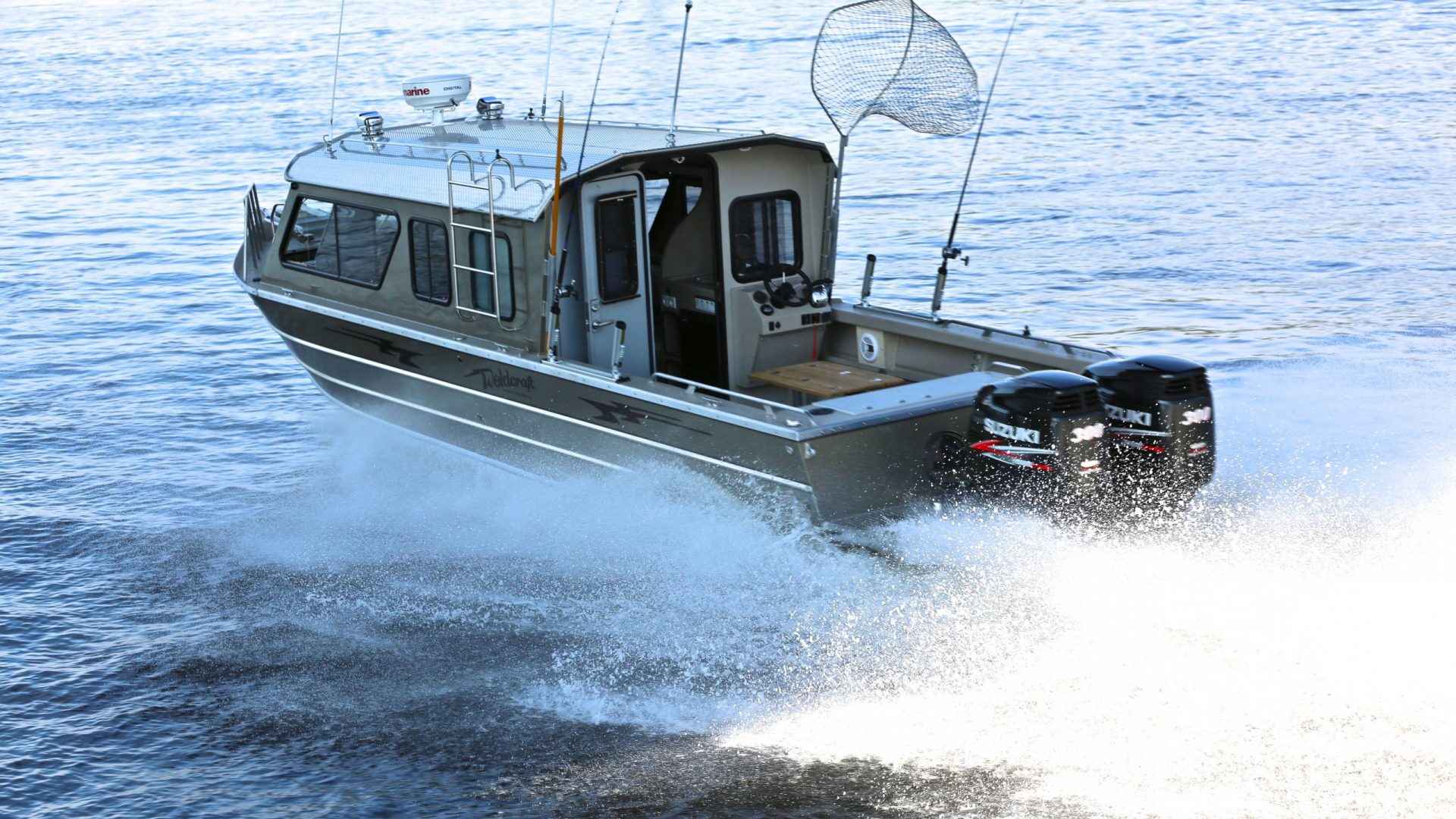 финские катера для рыбалки из алюминия