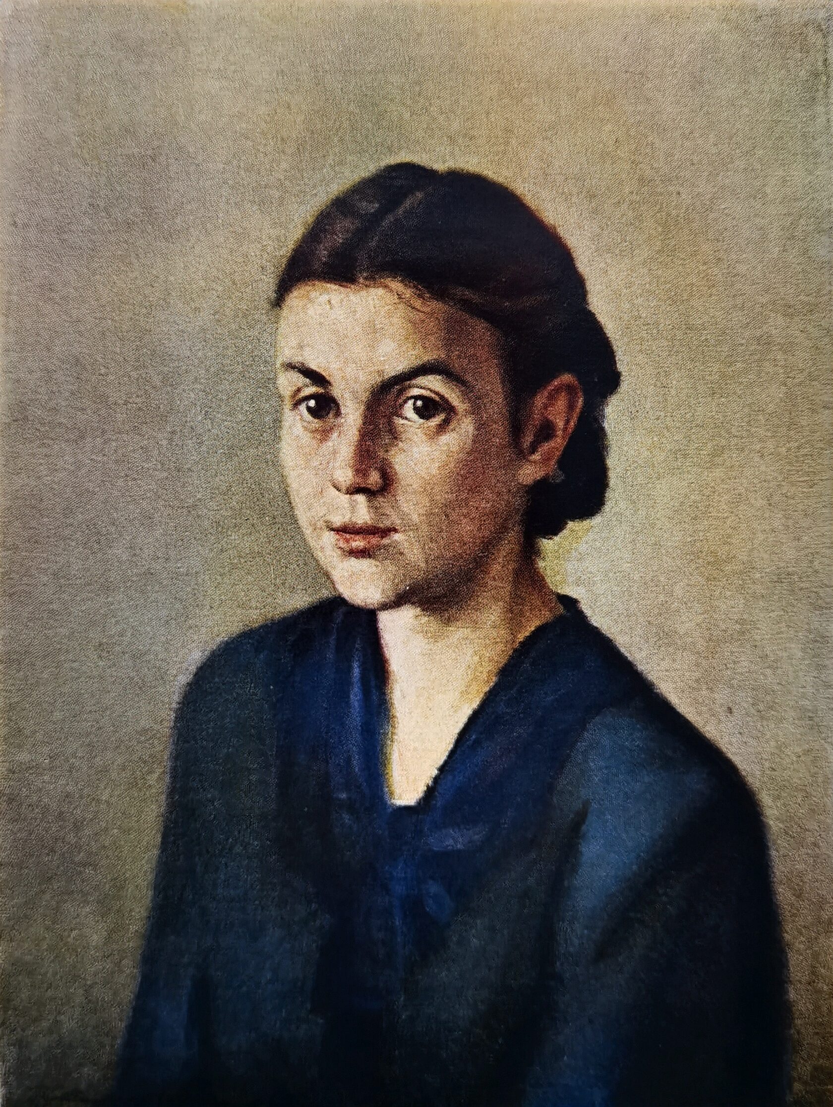 Портрет девушки, 1954 г.