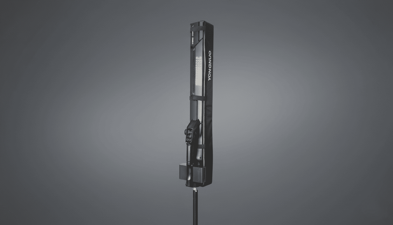  Светодиодный жезл YongNuo YN660 на стойке с софтбоксом и с аккумуляторами