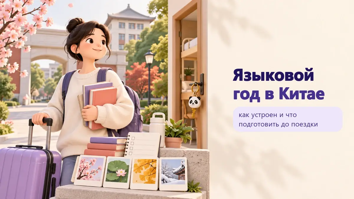 Обложка статьи «Языковой год в Китае»: тематическая учебная композиция LaRou