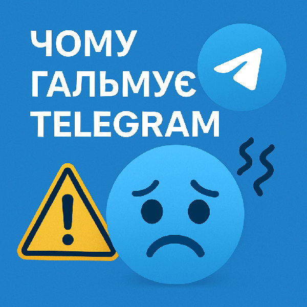 Чому гальмує Telegram