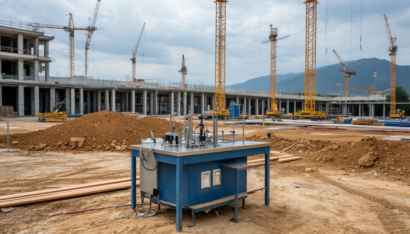 Лабораторное сопровождение строительного объекта