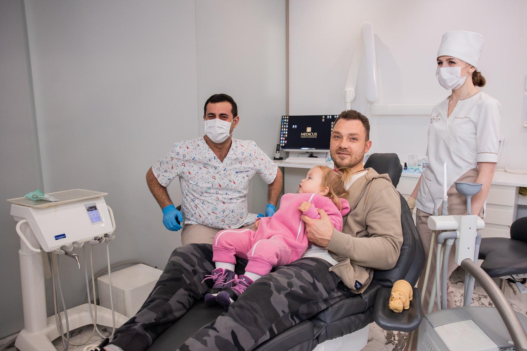 Фотография приёма из архива MEDICUS