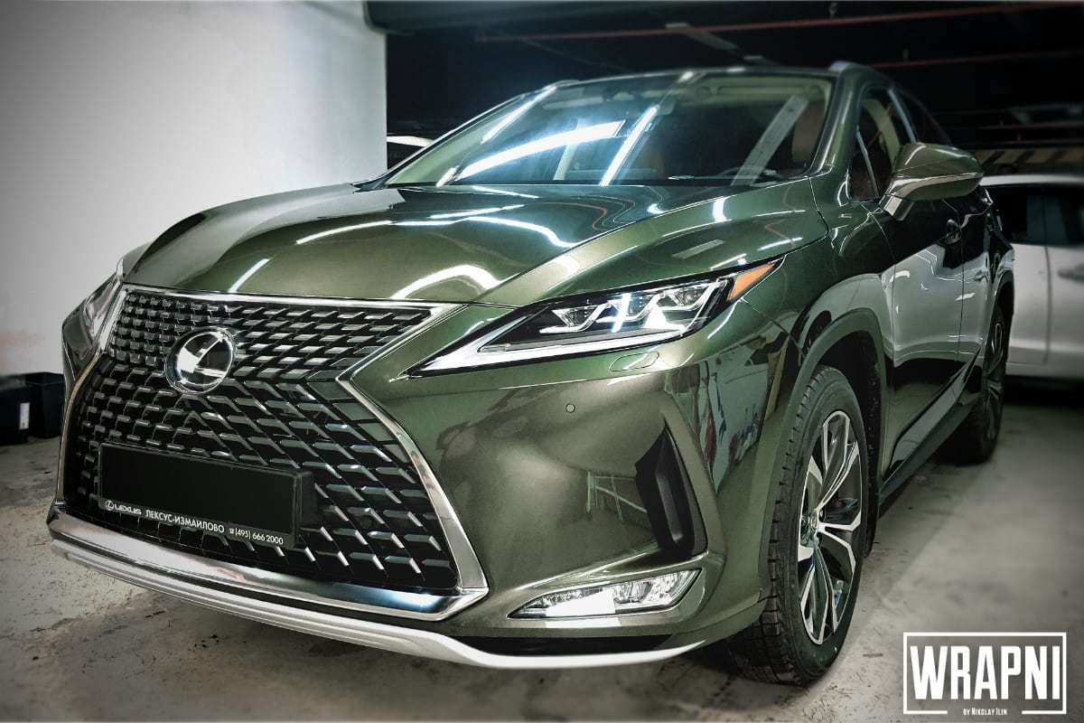 Оклейка LEXUS RX защитной пленкой