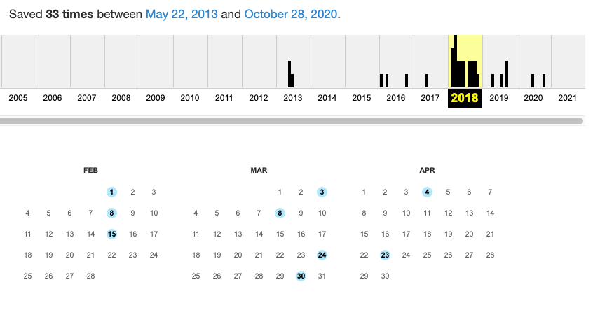 Сервис Ahrefs, календарь