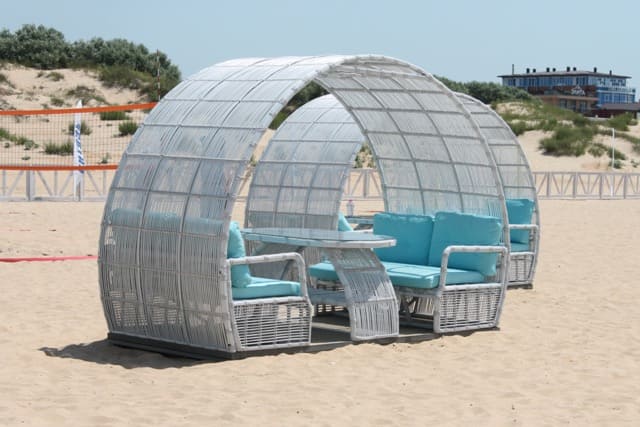 Беседка Malacca в курортной зоне — лаунж-пространство