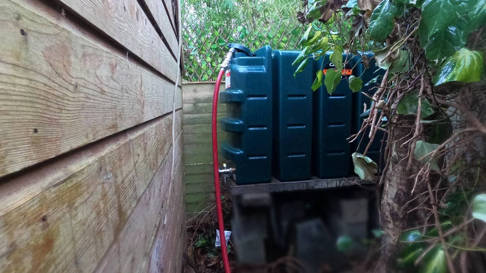 Return good oil into new tank