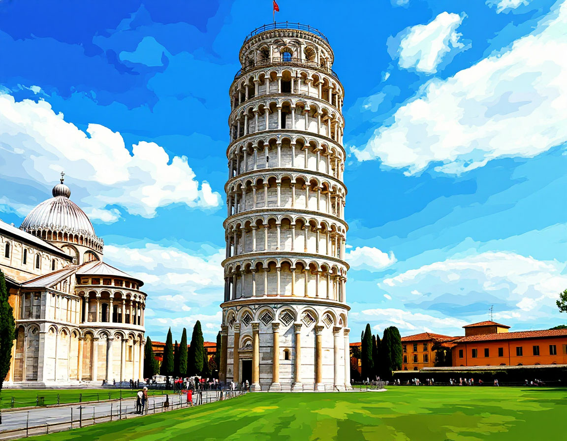 Италия. Пизанская башня