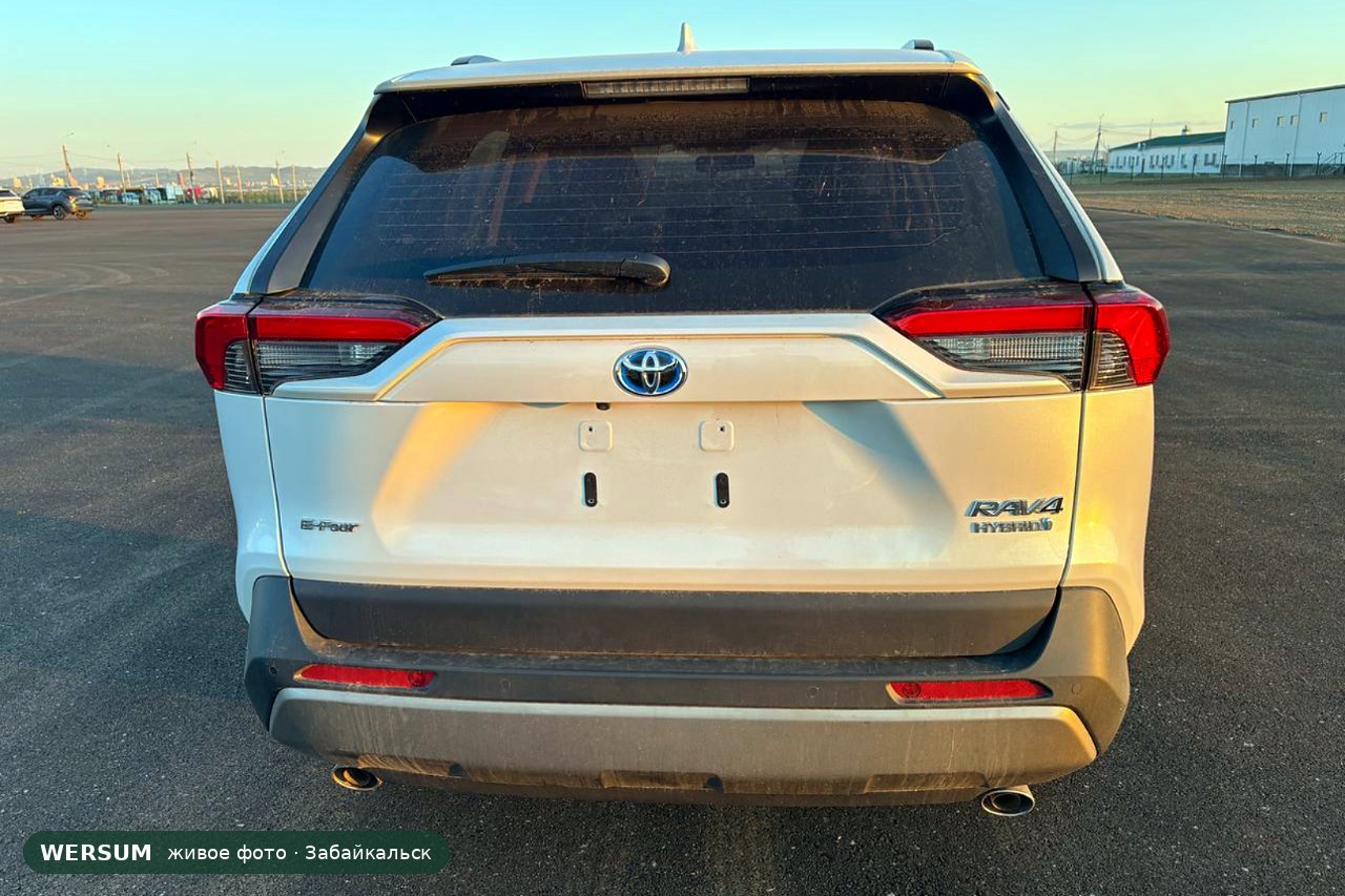 Toyota RAV4, гибрид: надписи E-Four и RAV4 HYBRID