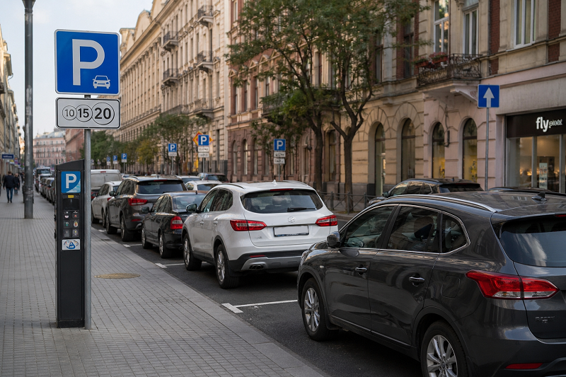 Автомобілі на парковці