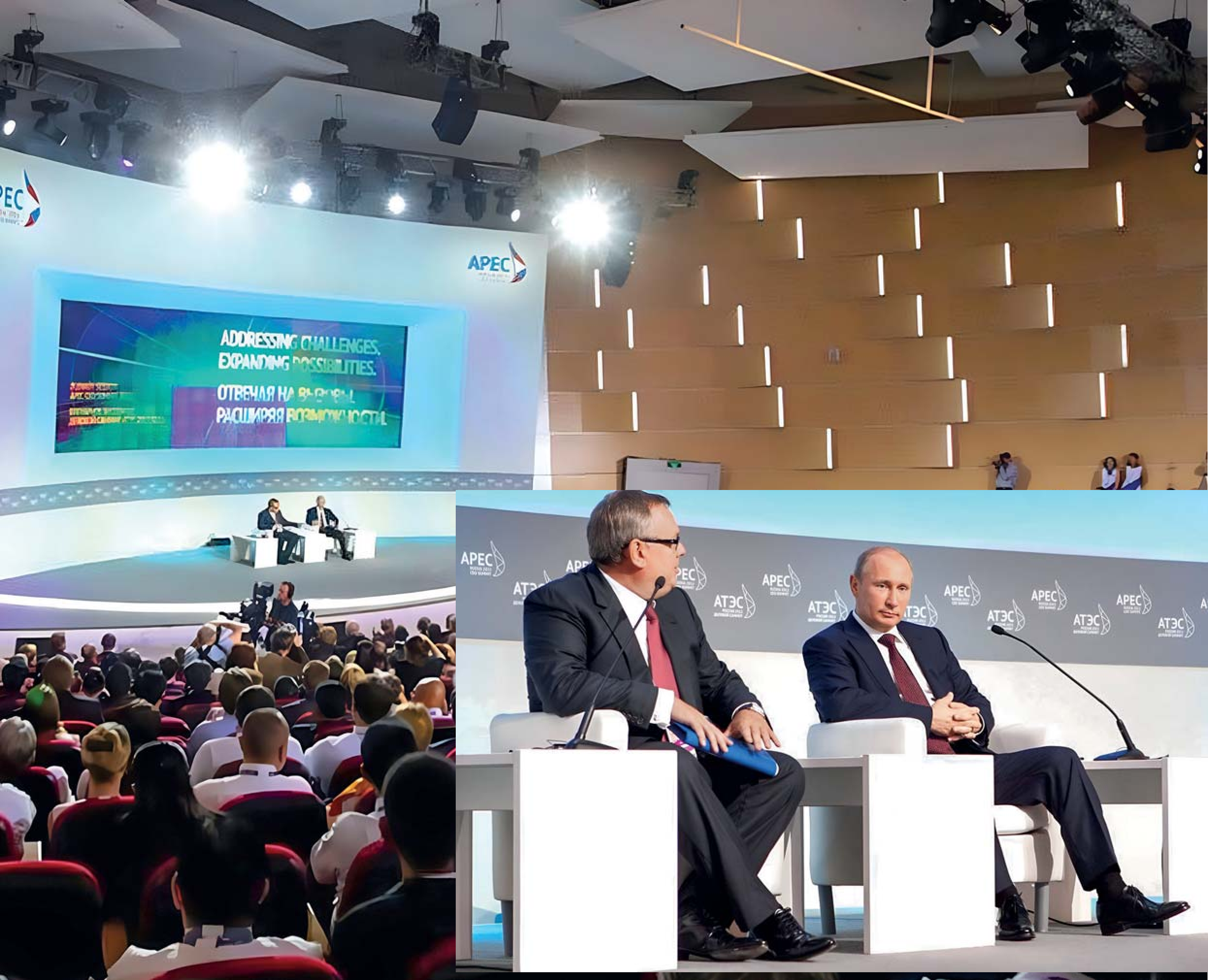 Plenary session of the APEC CEO Summit, Vlad- ivostok, September 7, 2012. Moderator: Andrey Kostin, Chairman and CEO, VTB Bank, Chair of the 2012 APEC CEO Summit