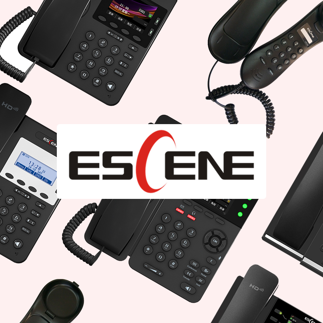 Escene® — ведущий поставщик IP-оборудования: VoIP-телефоны, офисные  SIP-телефоны, IP-телефоны для гостиниц, IP-домофоны, аксессуары