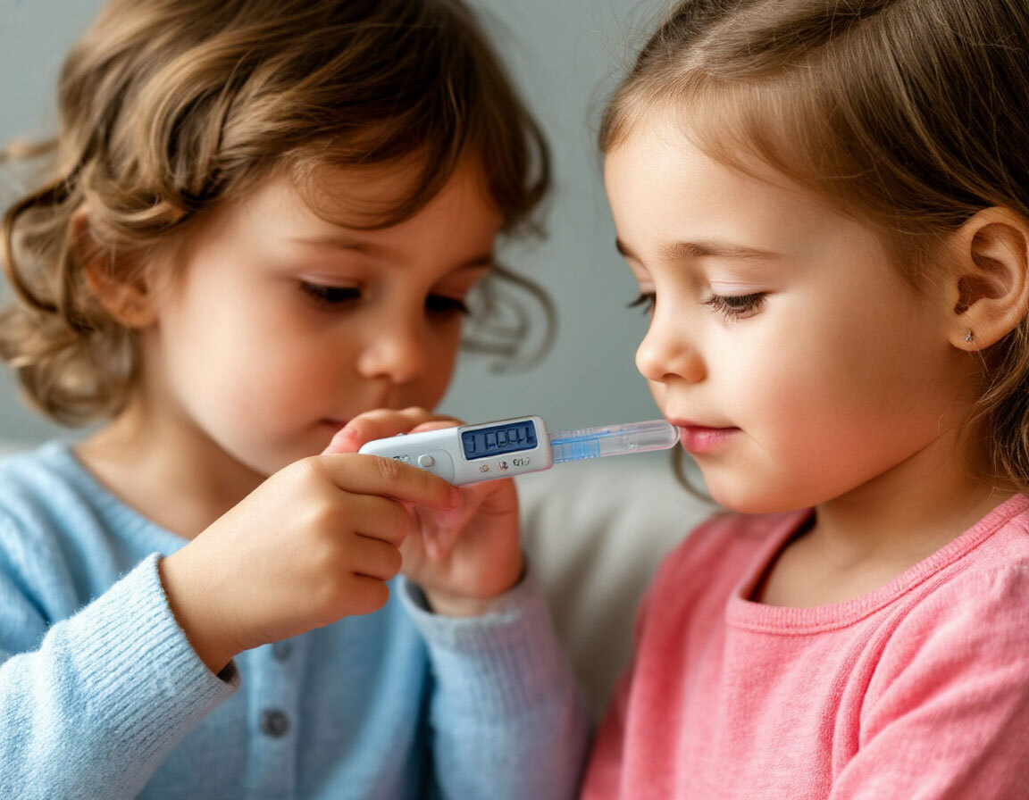 Как изменять температуру у детей