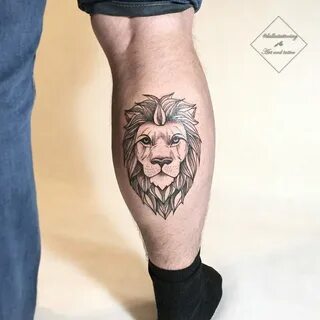 Татуировки на икре ноги