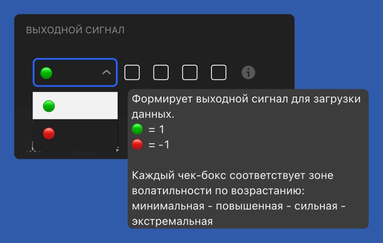Выходной сигнал