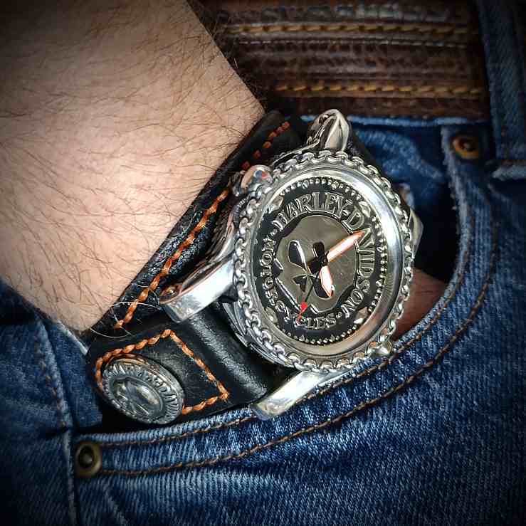 Мужские часы, часы для байкеров, мотоцикл
