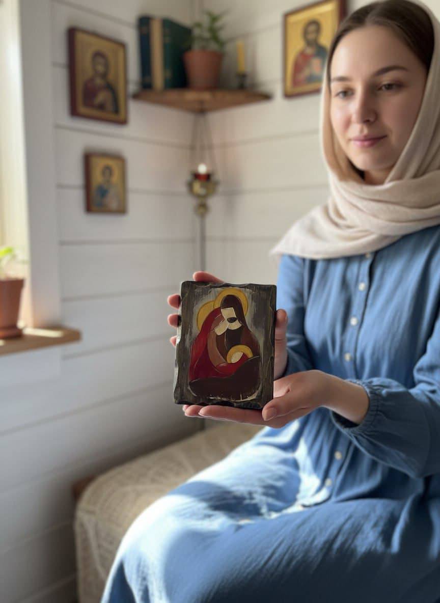 мать, бог, православие, иконы