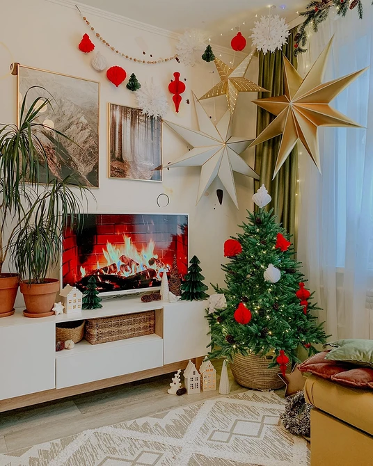 Как украсить дом к Новому году идеи декора - Афиша Daily