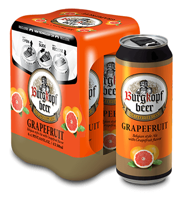 Burgkopf Grapefruit beer 4x500ml