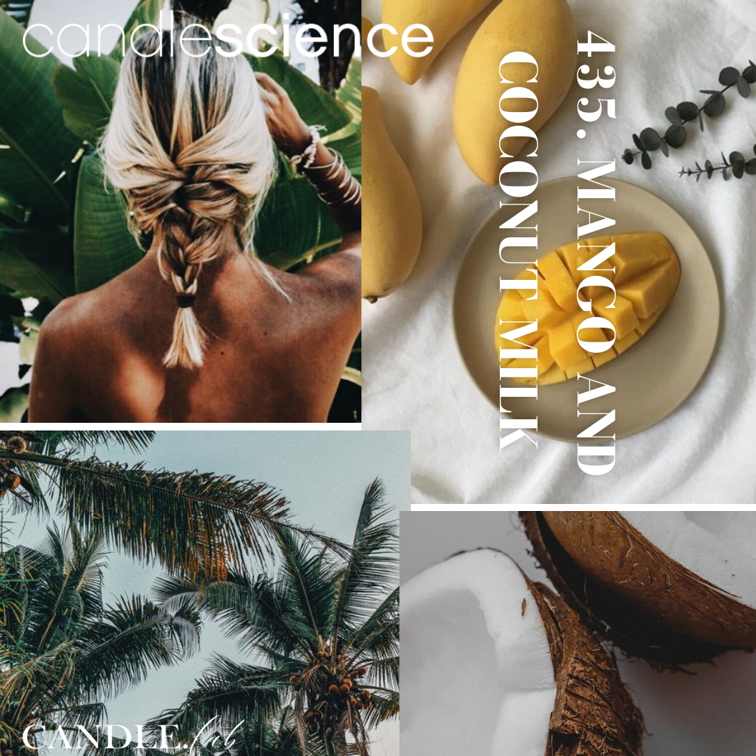 Ароматическое масло 435. Mango and Coconut Milk (Candle Science, США)