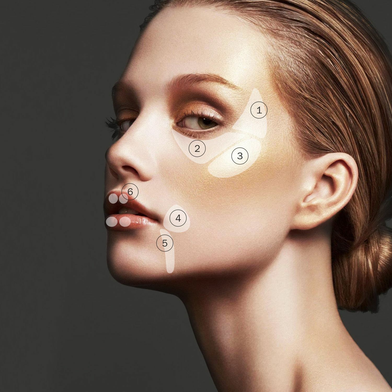 Face Natural зоны коррекции