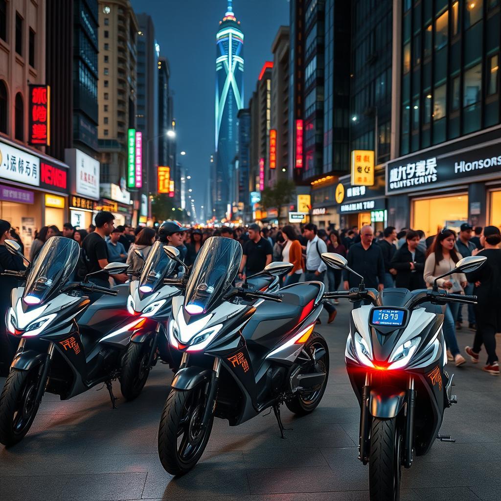 Электромотоциклы из Китая оптом
