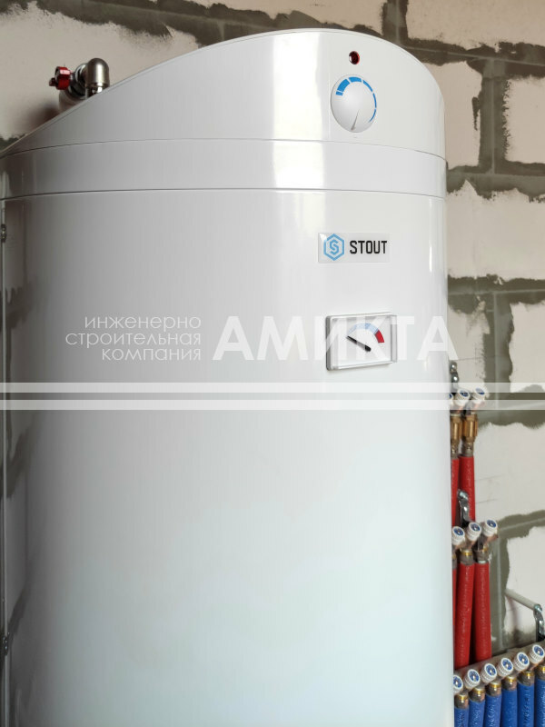 Портфолио - монтаж отопления в дер. Скотное