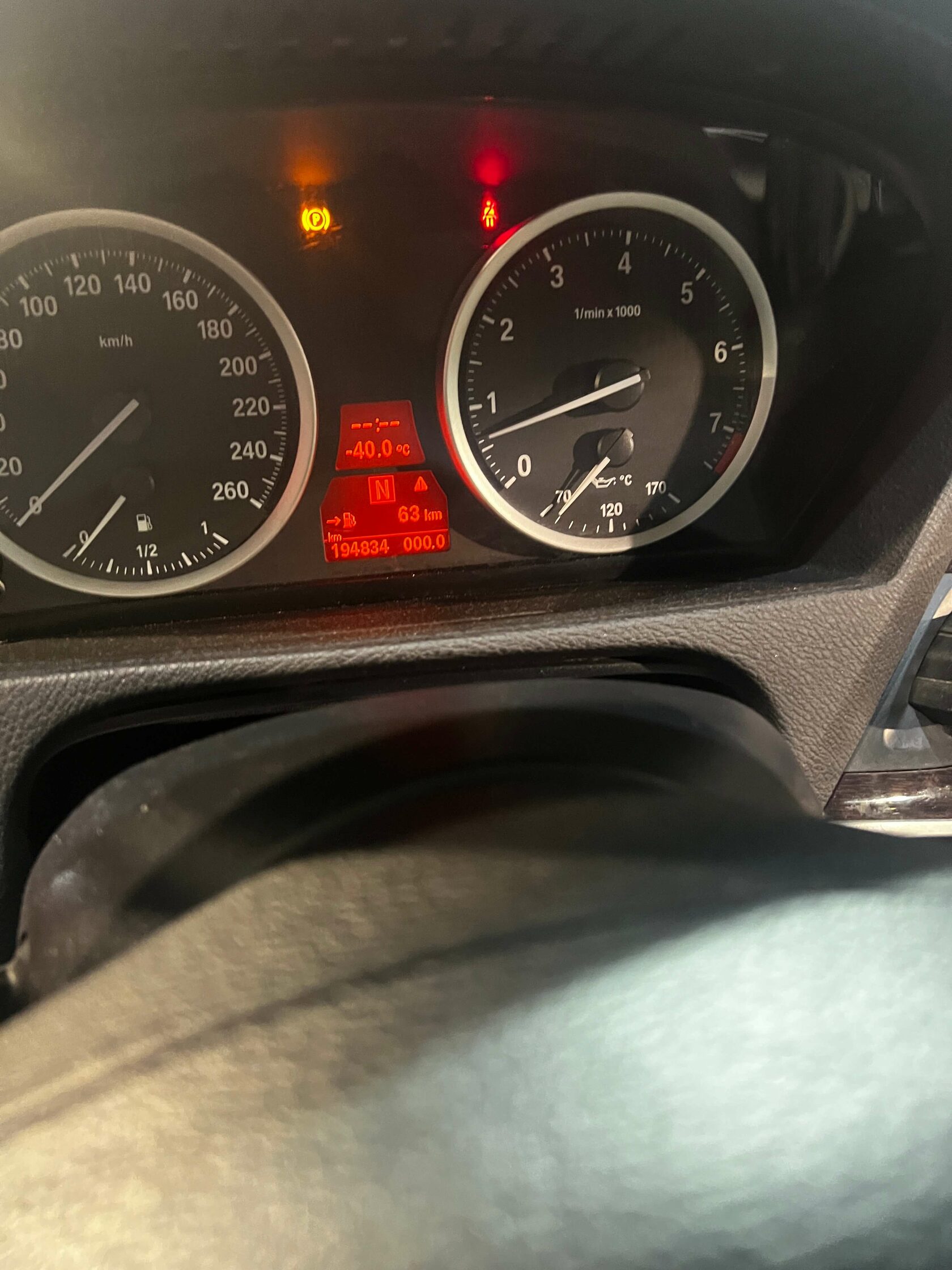 Пробег BMW X6 E71