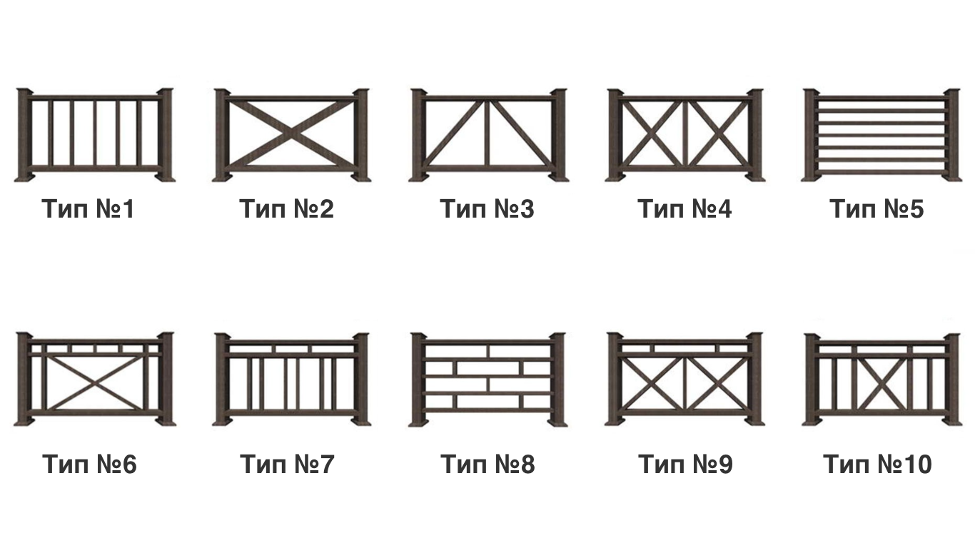 Купить ограждения из ДПК