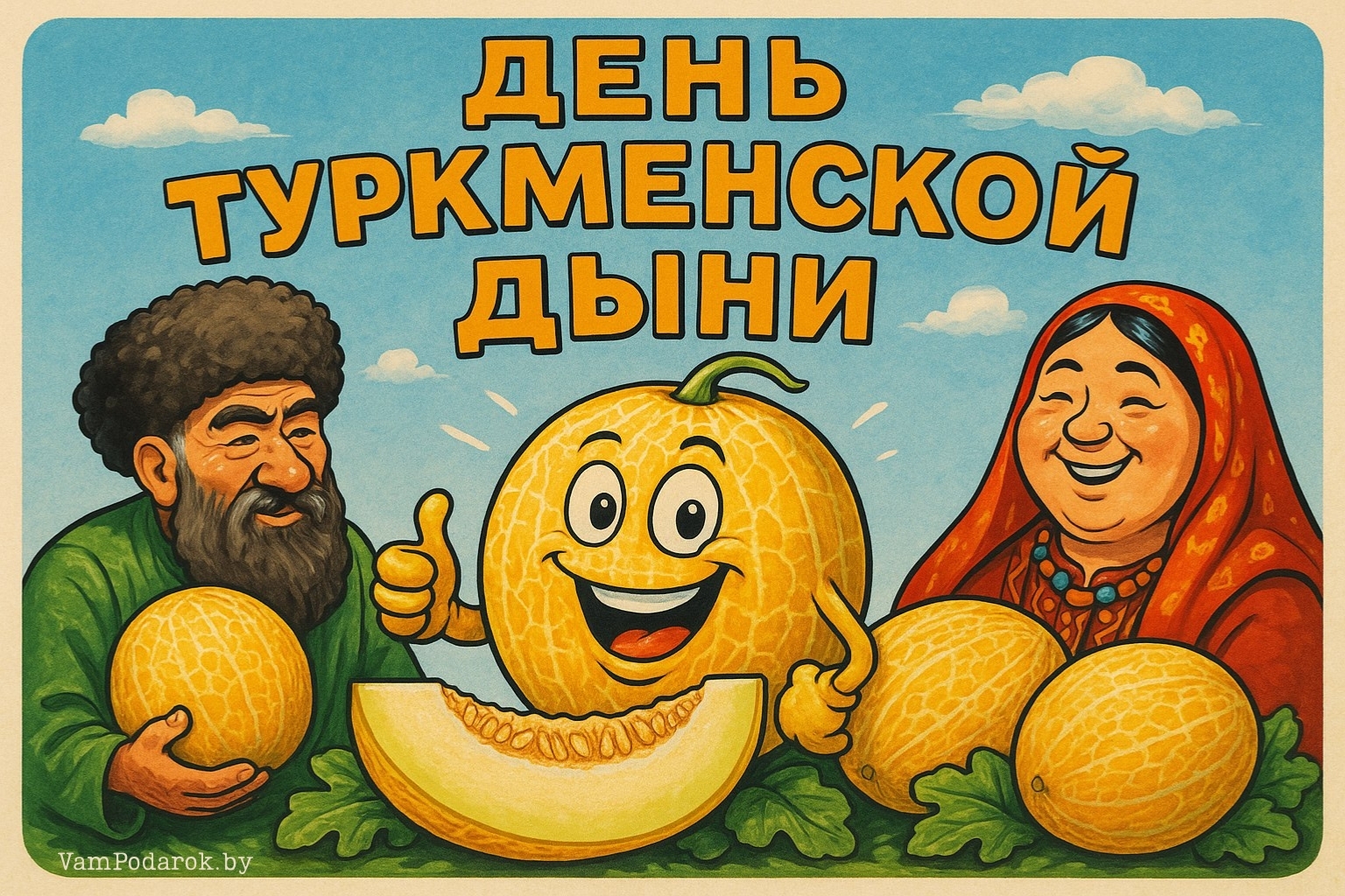 День туркменской дыни – картинка