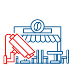 Установка видеонаблюдения в кафе