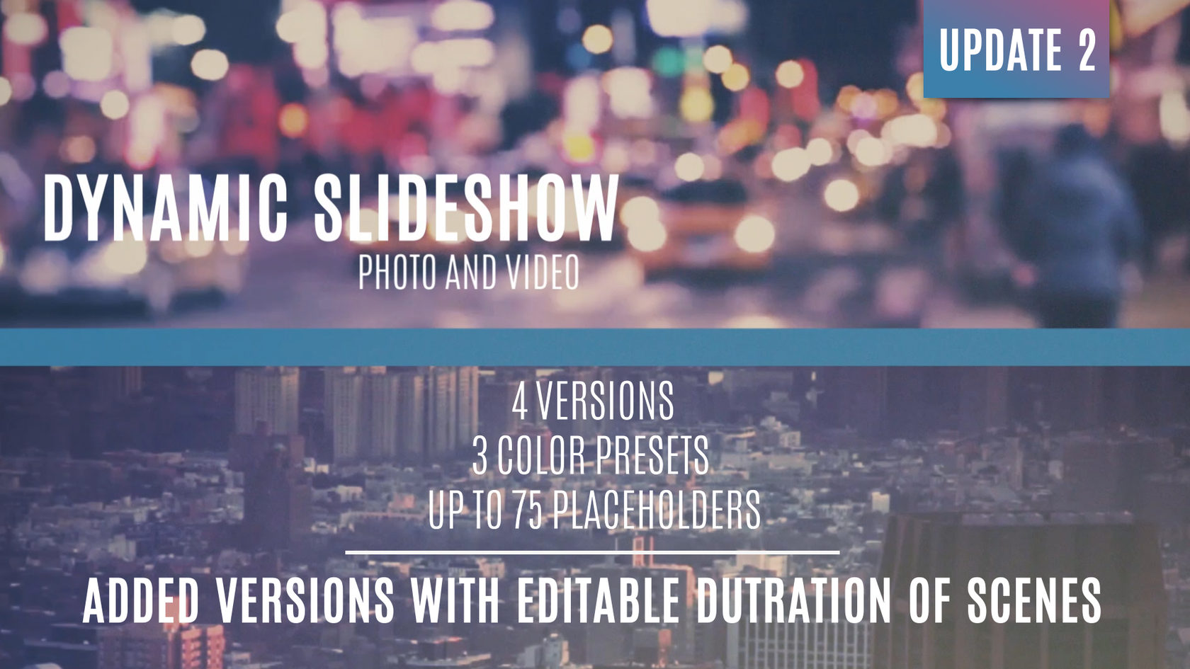 Dynamic Slideshow - After Effects CS5 Template