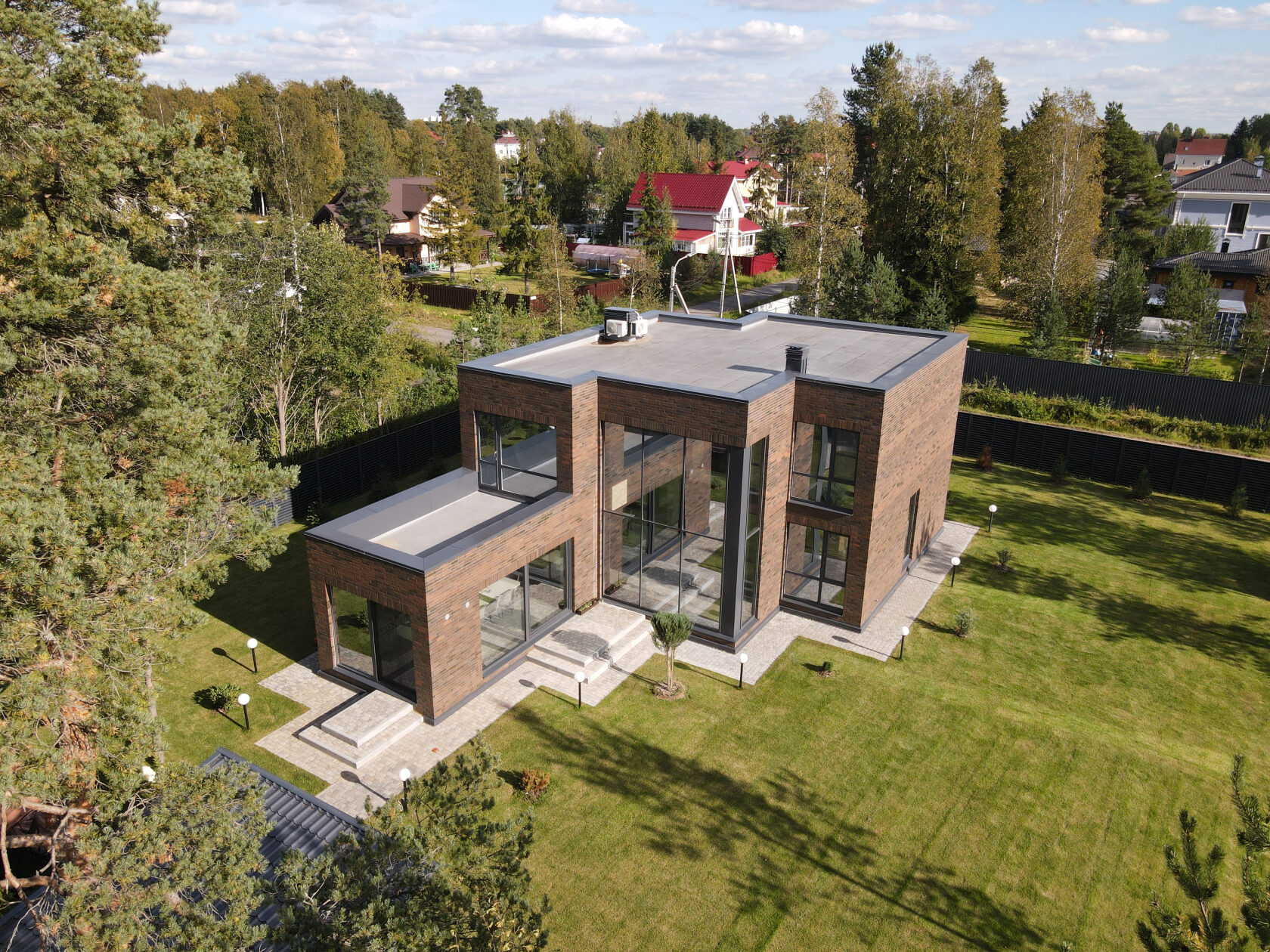 Строительство домов из газобетона в Спб и Москве. Дом из газобетона под ...