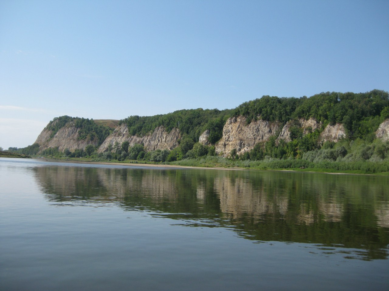 Река Инзер в Башкирии