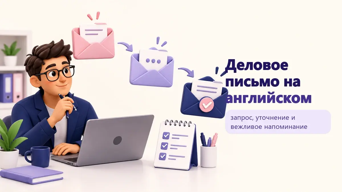 Обложка статьи «Деловое письмо на английском»: тематическая учебная композиция LaRou