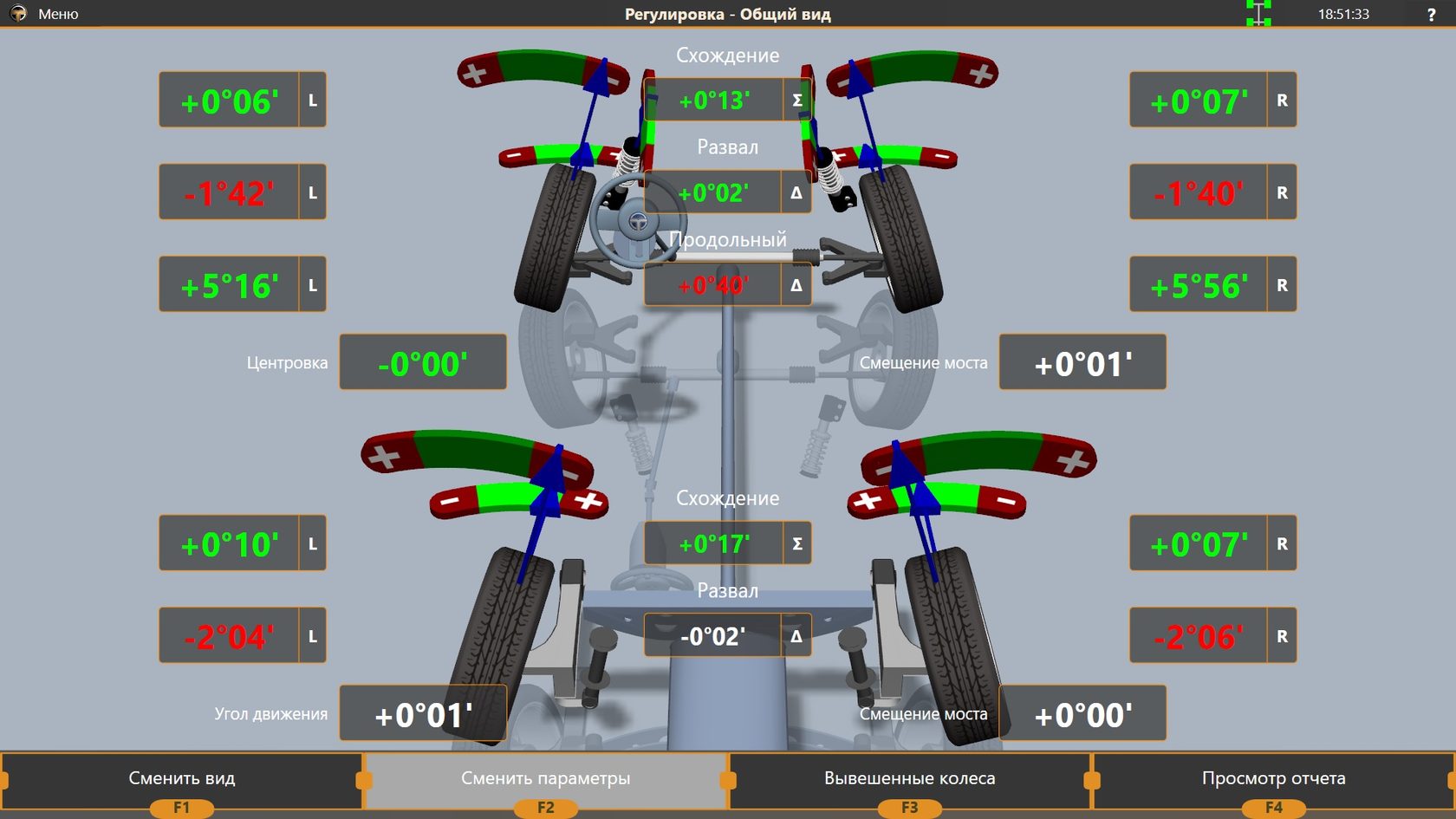 TOYOTA MARK II Сход развал Невский район