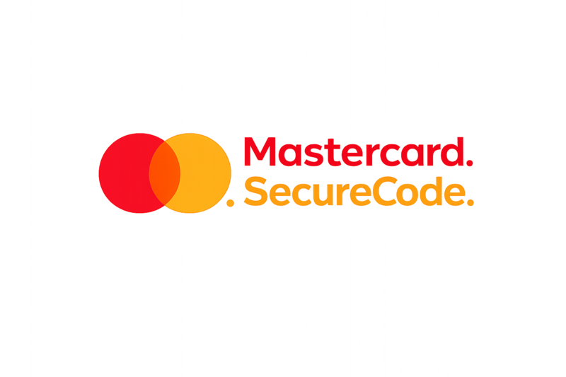 Значок Mastercard SecureCode для безопасной онлайн-оплаты на сайте хостела Center Rooms в Минске