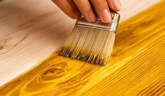 Покраска пиломатериалов