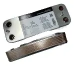 Теплообменник ГВС Bosch 3000, Saunier Duval Isofast, 172 мм, 12 пл., Era