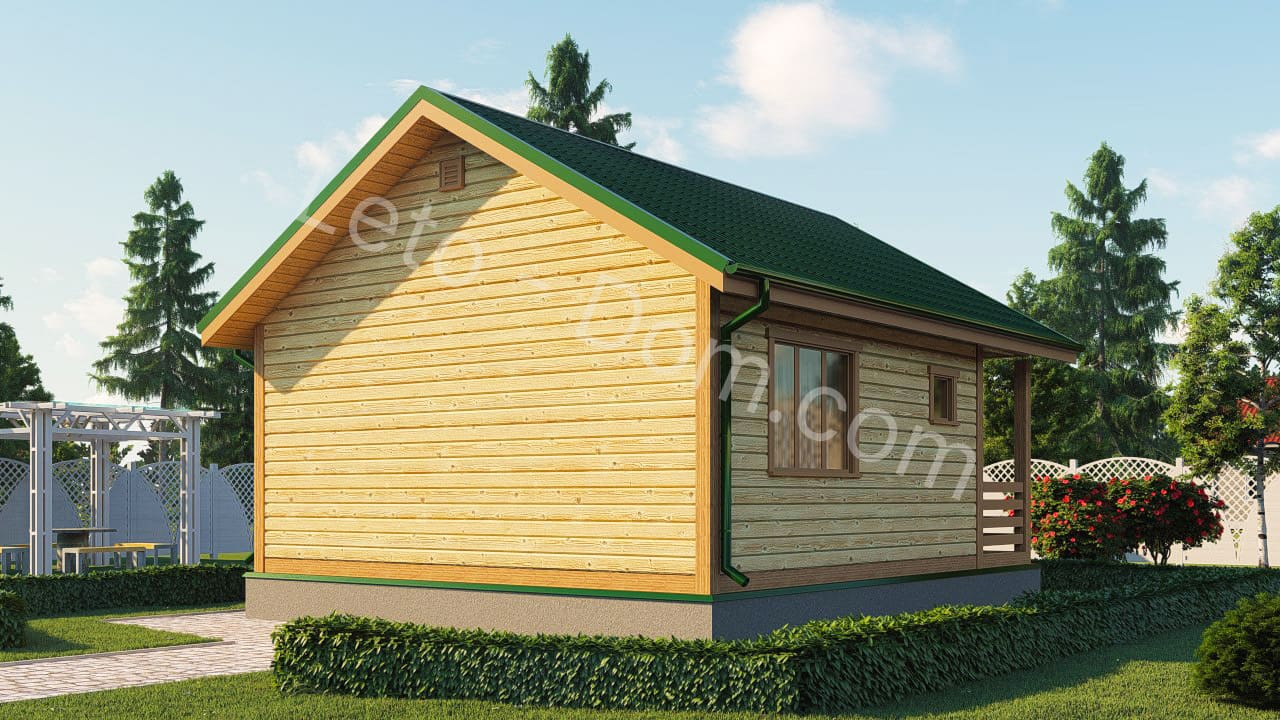 дом из бруса