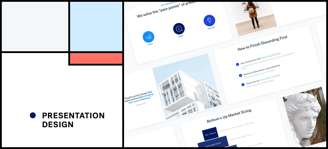Presentation design примеры слайдов