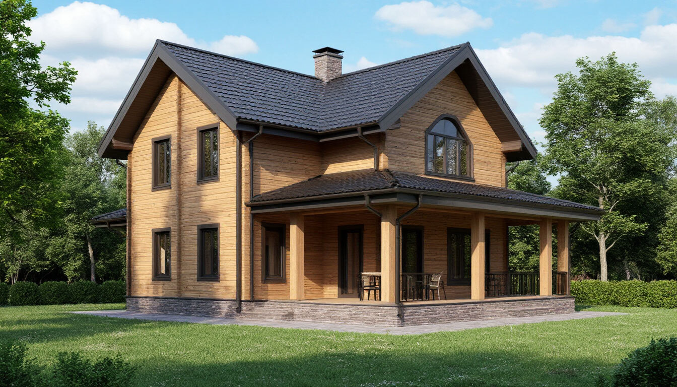 Готовые проекты домов и коттеджей Ростов